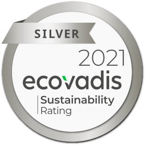 EcoVadis silver sustainability award