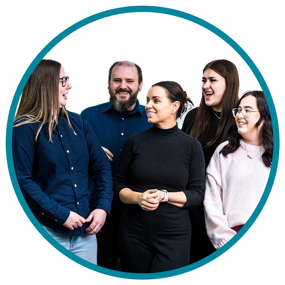 Members of the Hallmark team